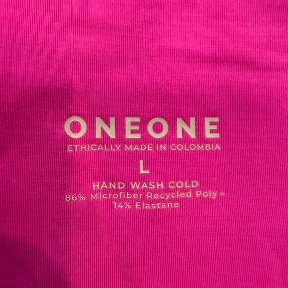 NWT OneOne Swimwear Abstract Underwire Two Piece Bikini Set Multicolor Large - Picture 3 of 5